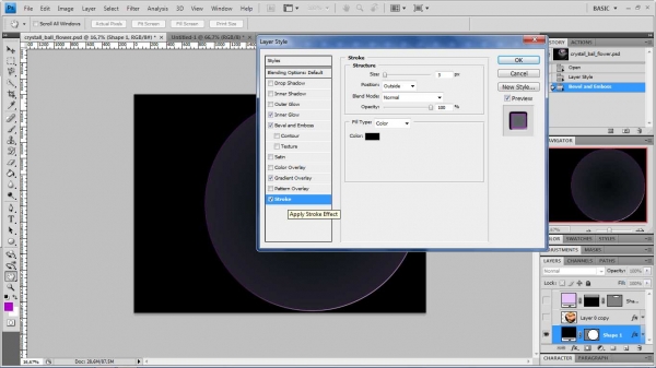 Creation of sphere of life: Step 5